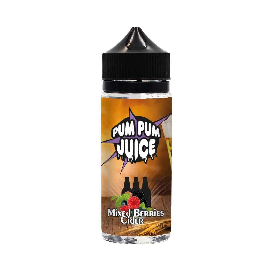 Pum Pum Juice E-Liquid 100ml Shortfill - Mixed Berry Cider