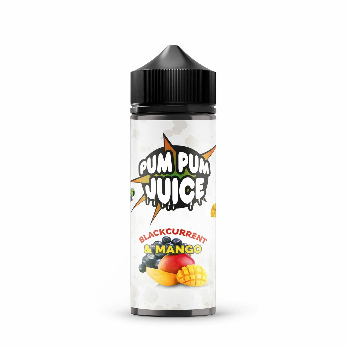 Pum Pum Juice E-Liquid 100ml Shortfill - Blackcurrant & Mango