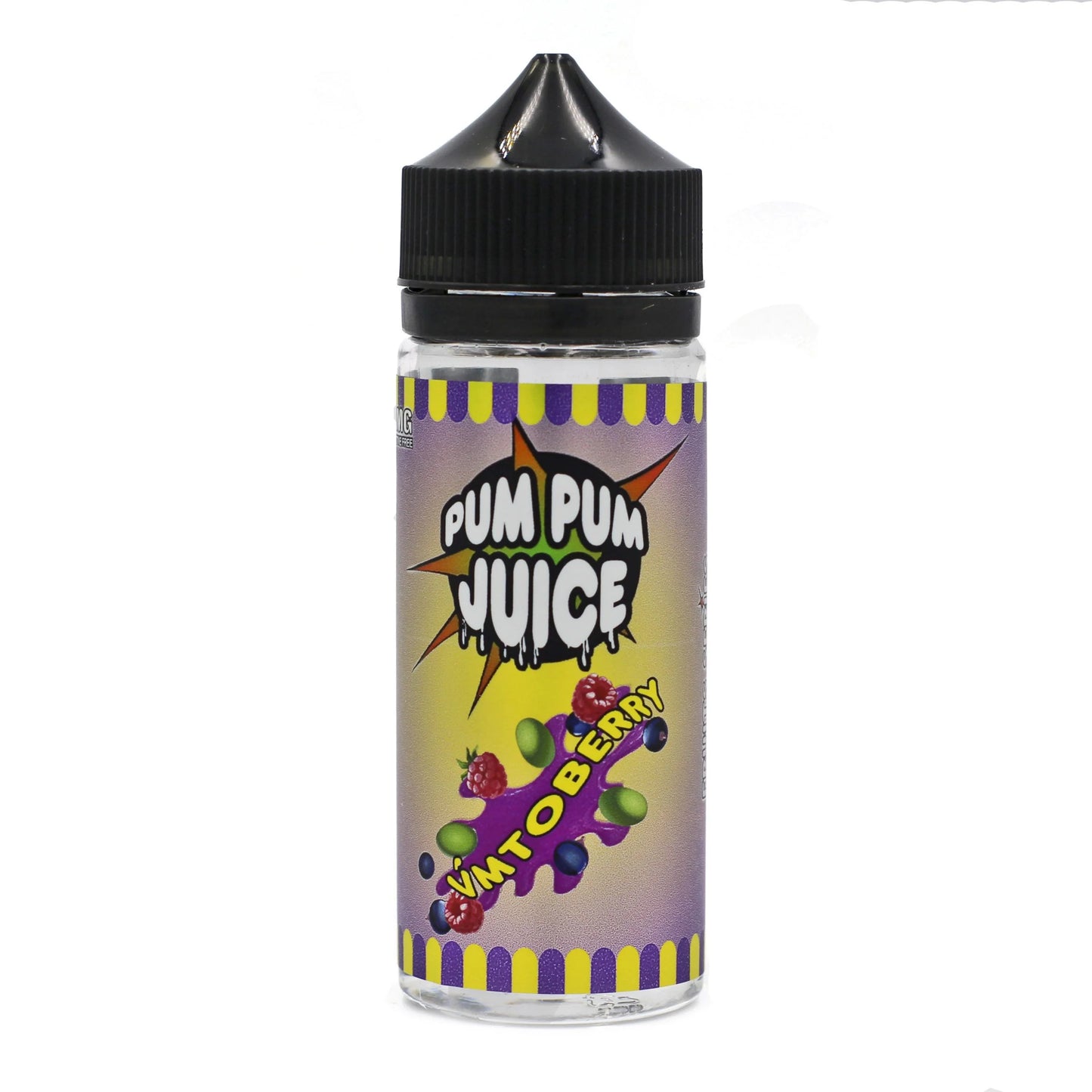 Pum Pum Juice E-Liquid 100ml Shortfill - Vimtoberry