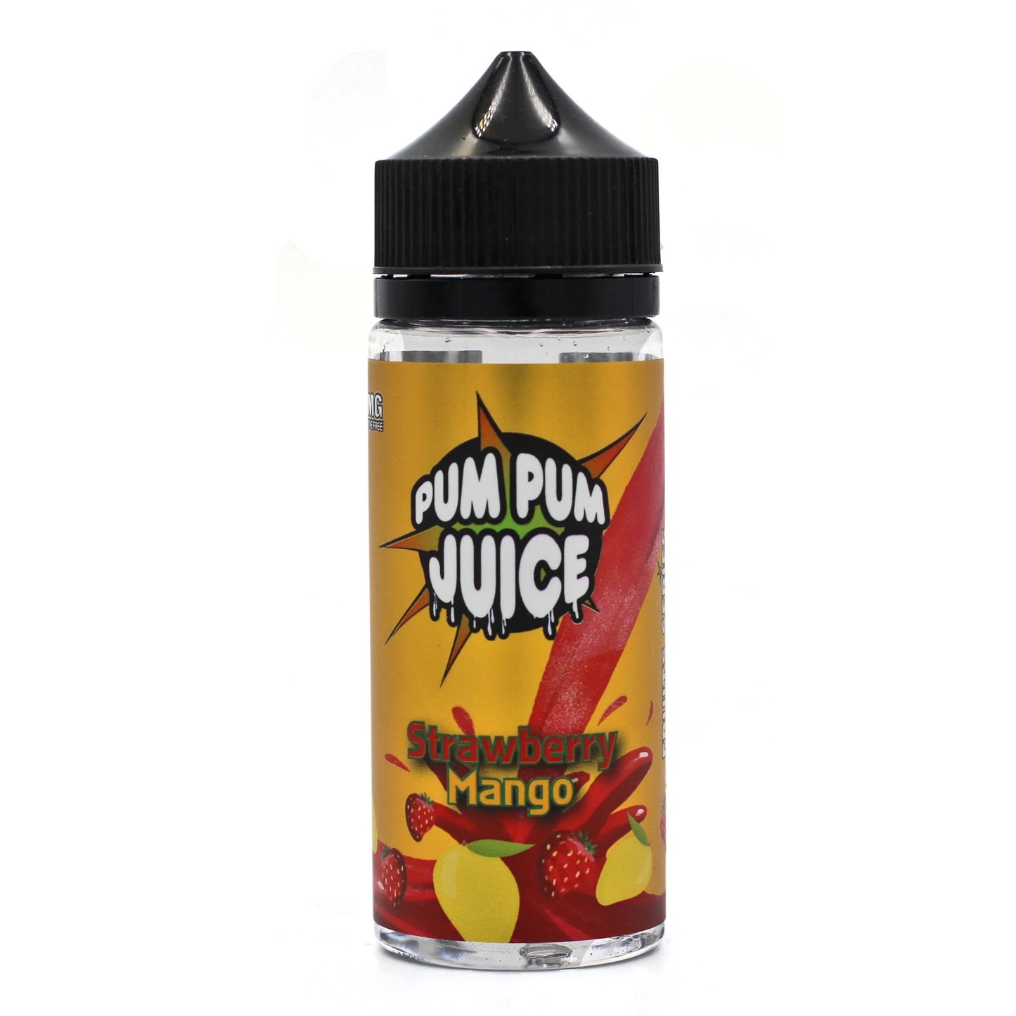 Pum Pum Juice E-Liquid 100ml Shortfill - Strawberry Mango