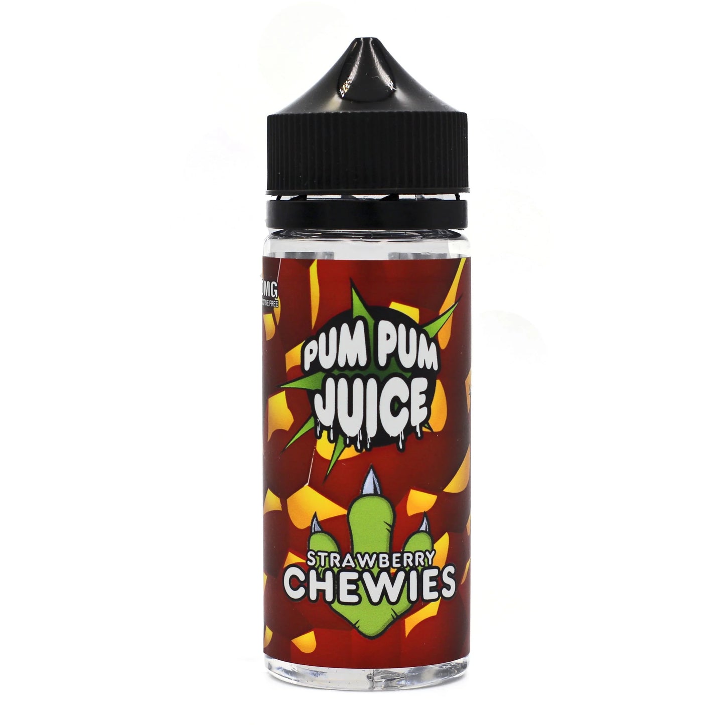 Pum Pum Juice E-Liquid 100ml Shortfill - Strawberry Chewies