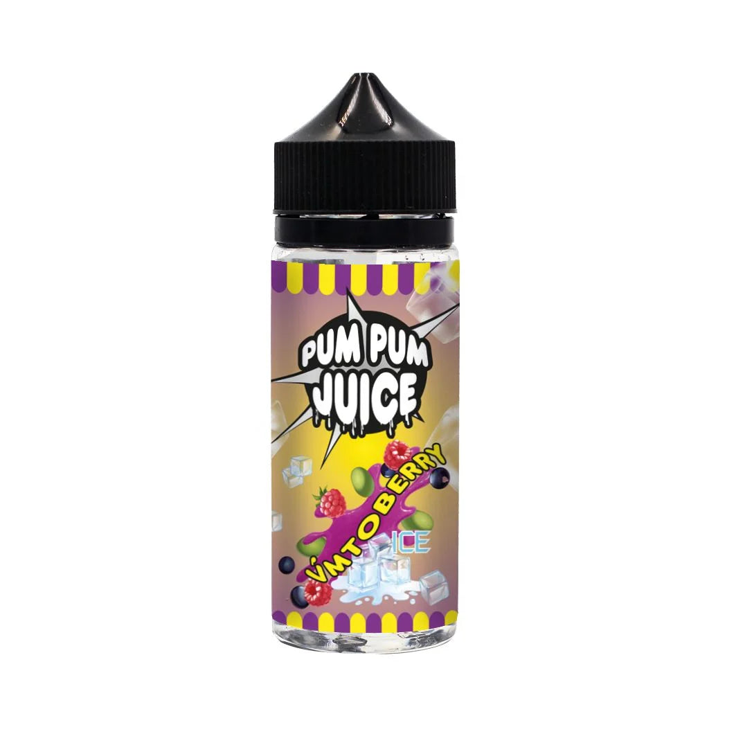 Pum Pum Juice E-Liquid 100ml Shortfill - Vimtoberry Ice