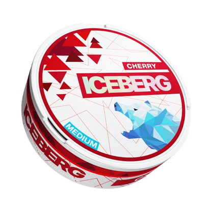 Iceberg Cherry Medium Nicotine Pouches 20mg
