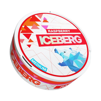 Iceberg Raspberry Medium Nicotine Pouches 20mg