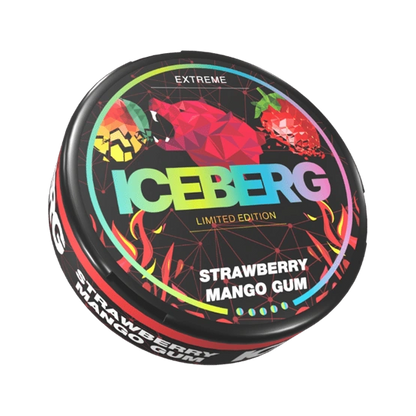 Iceberg Strawberry Mango Gum Nicotine Pouches 150mg