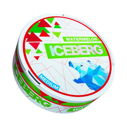 Iceberg Watermelon Medium Nicotine Pouches 20mg