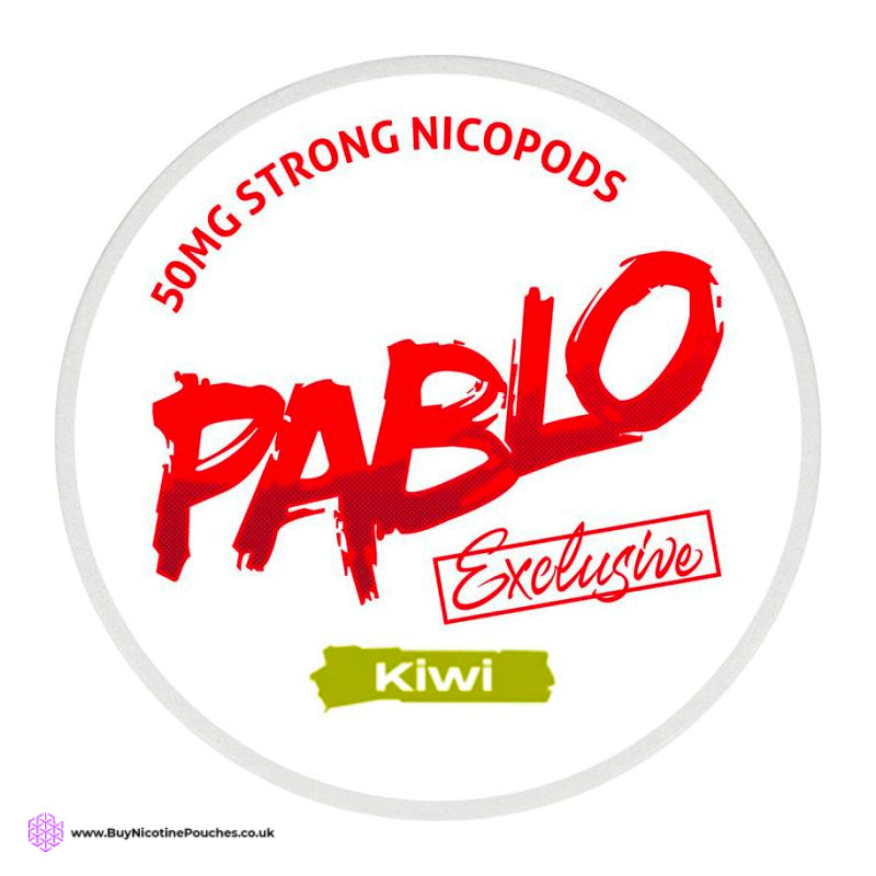 Pablo Kiwi Nicotine Pouches 50mg/30mg