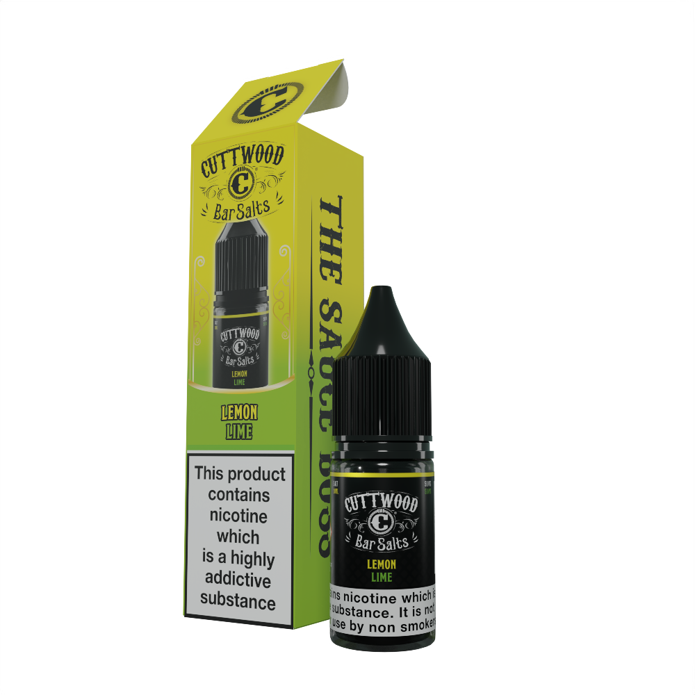 Cuttwood Bar Salts Lemon Lime Nic Salts 10ml