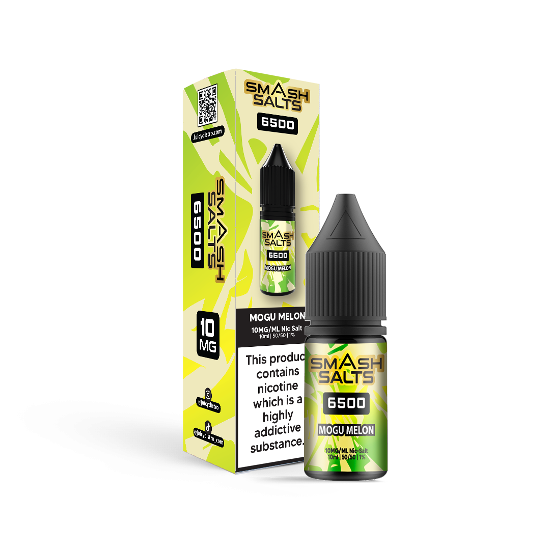 Smash Salts E-Liquid 10ml Nic Salt - Mogu Melon