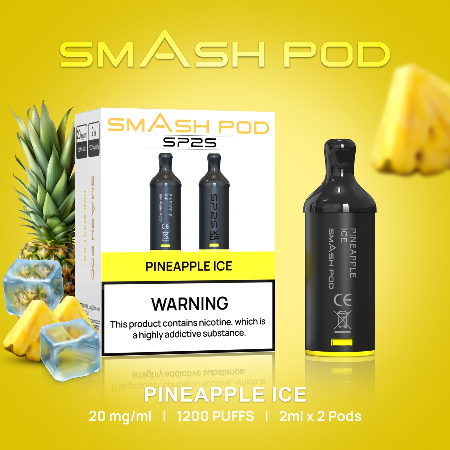 Smash Pod SP25 - Pineapple Ice