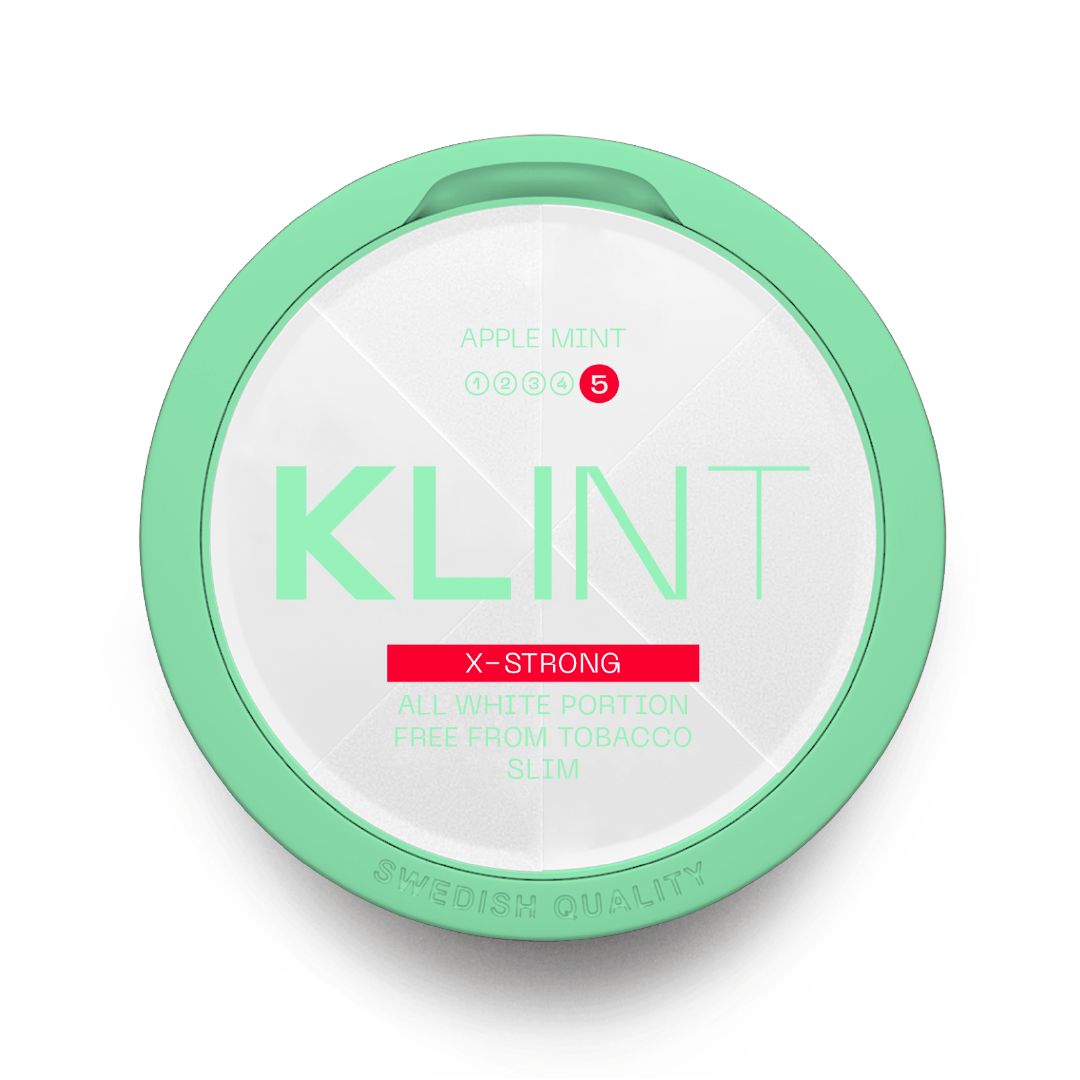 Klint Apple Mint Nicotine Pouches 12mg
