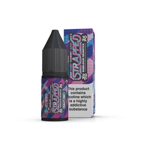 Strapped Nic Salt Bubblegum Drumstick E-Liquid 10ml