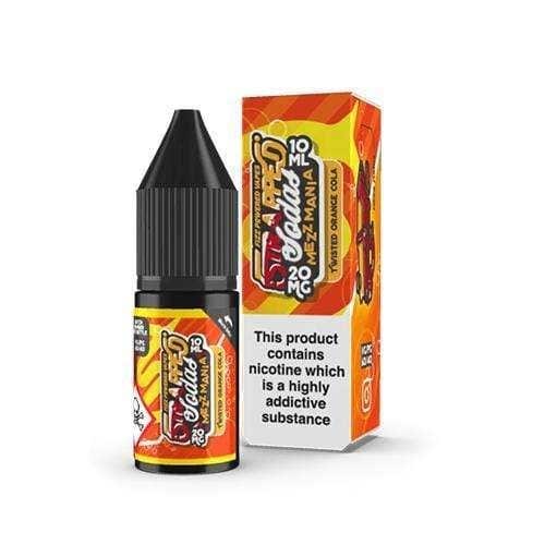 Strapped Sodas Nic Salt Mezz Mania Twisted Orange Cola E-Liquid 10ml