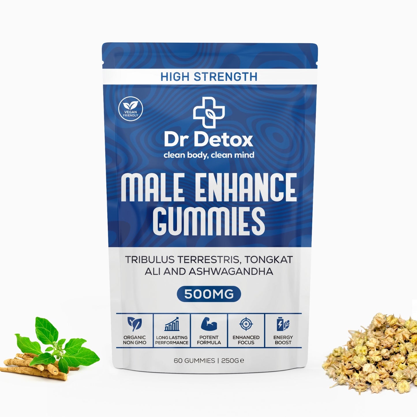 Dr Detox Male Enhance Gummies - 500mg