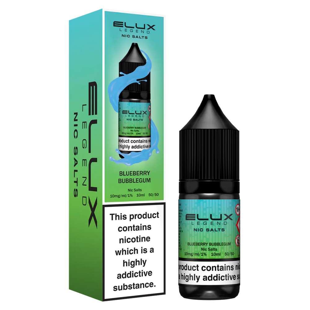 Elux Legend Blueberry Bubblegum Nic Salt 10ml E-Liquid