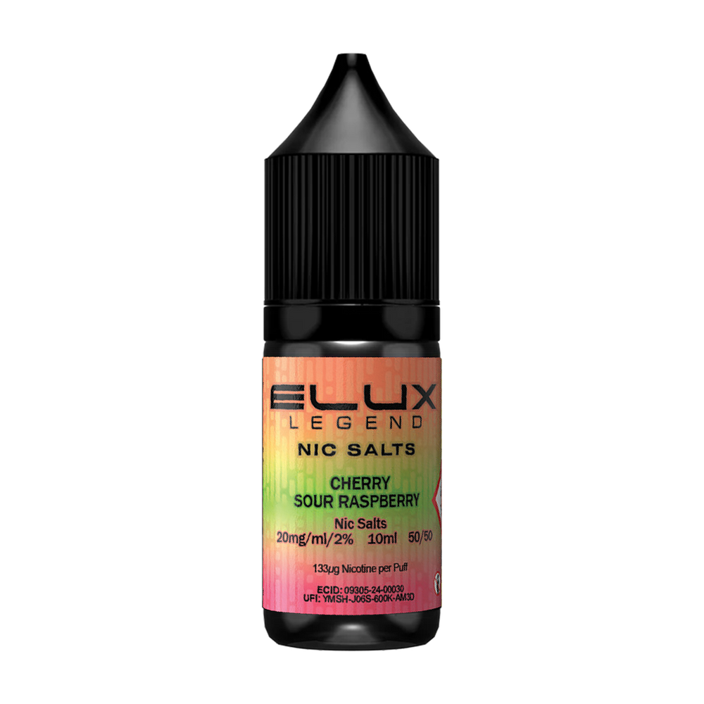 Elux Legend Cherry Sour Raspberry Nic Salt 10ml E-Liquid