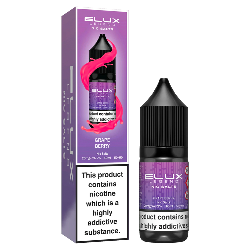 Elux Legend Grape Berry Nic Salt 10ml E-Liquid