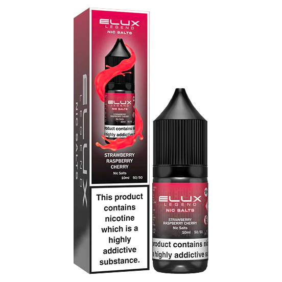 Elux Legend Strawberry Raspberry Cherry Nic Salt 10ml E-Liquid