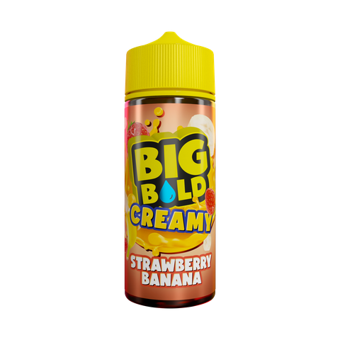 Big Bold Creamy 100ml E-liquids - Strawberry Banana