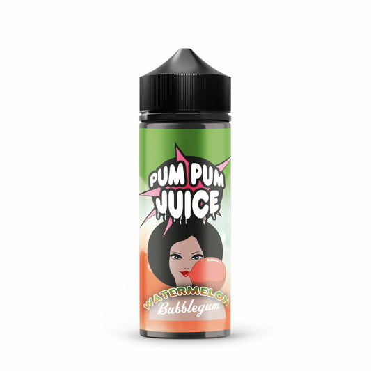 Pum Pum Juice E-Liquid 100ml Shortfill - Watermelon Bubblegum