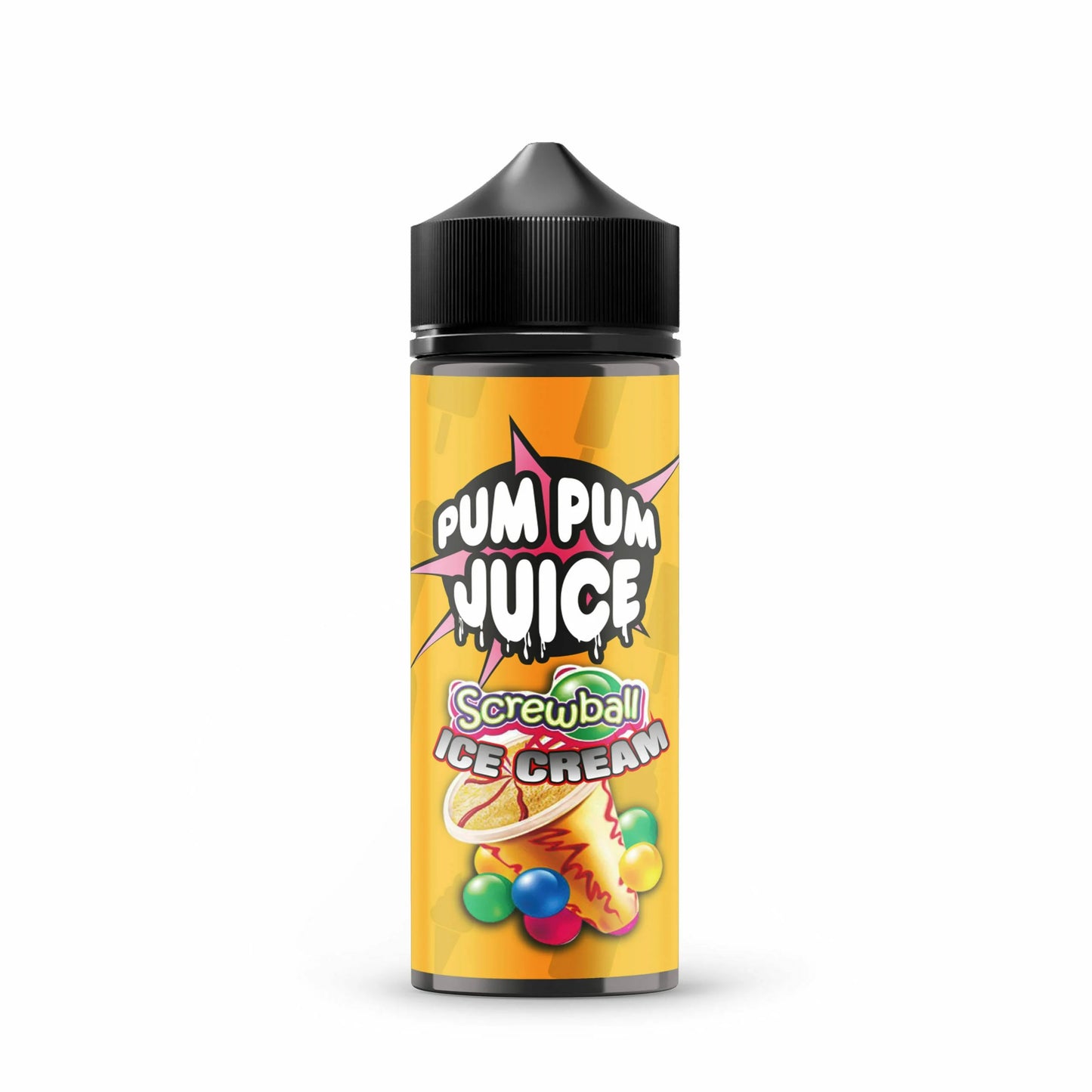 Pum Pum Juice E-Liquid 100ml Shortfill - Screwball Ice Cream