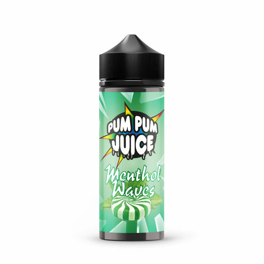 Pum Pum Juice E-Liquid 100ml Shortfill - Menthol Waves