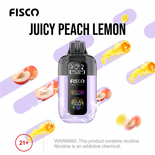Fisco 7000 - Juicy Peach Lemon