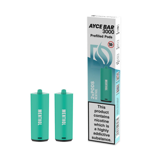 Dovpo Ayce Bar 3000 Menthol Prefilled Pods Pack of 2
