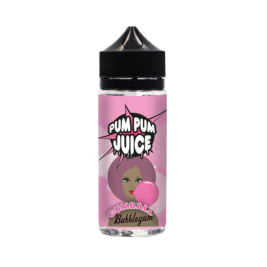 Pum Pum Juice E-Liquid 100ml Shortfill - Gumball Bubblegum
