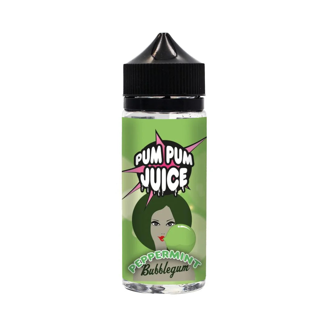Pum Pum Juice E-Liquid 100ml Shortfill - Peppermint Bubblegum