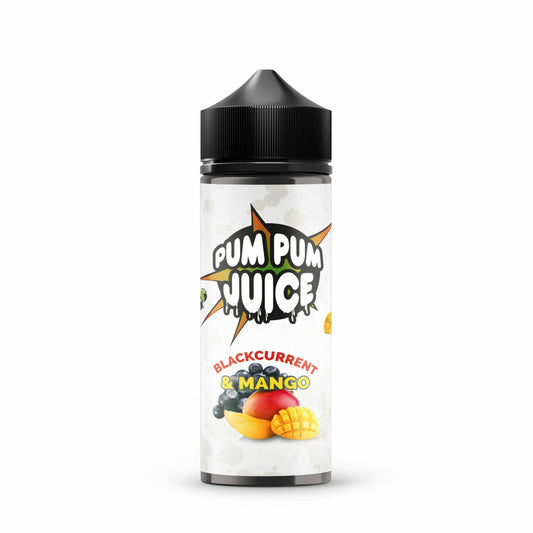 Pum Pum Juice E-Liquid 100ml Shortfill - Blackcurrant & Mango