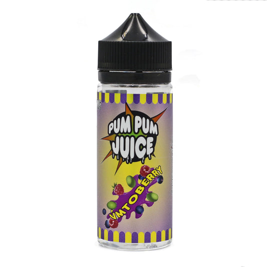 Pum Pum Juice E-Liquid 100ml Shortfill - Vimtoberry