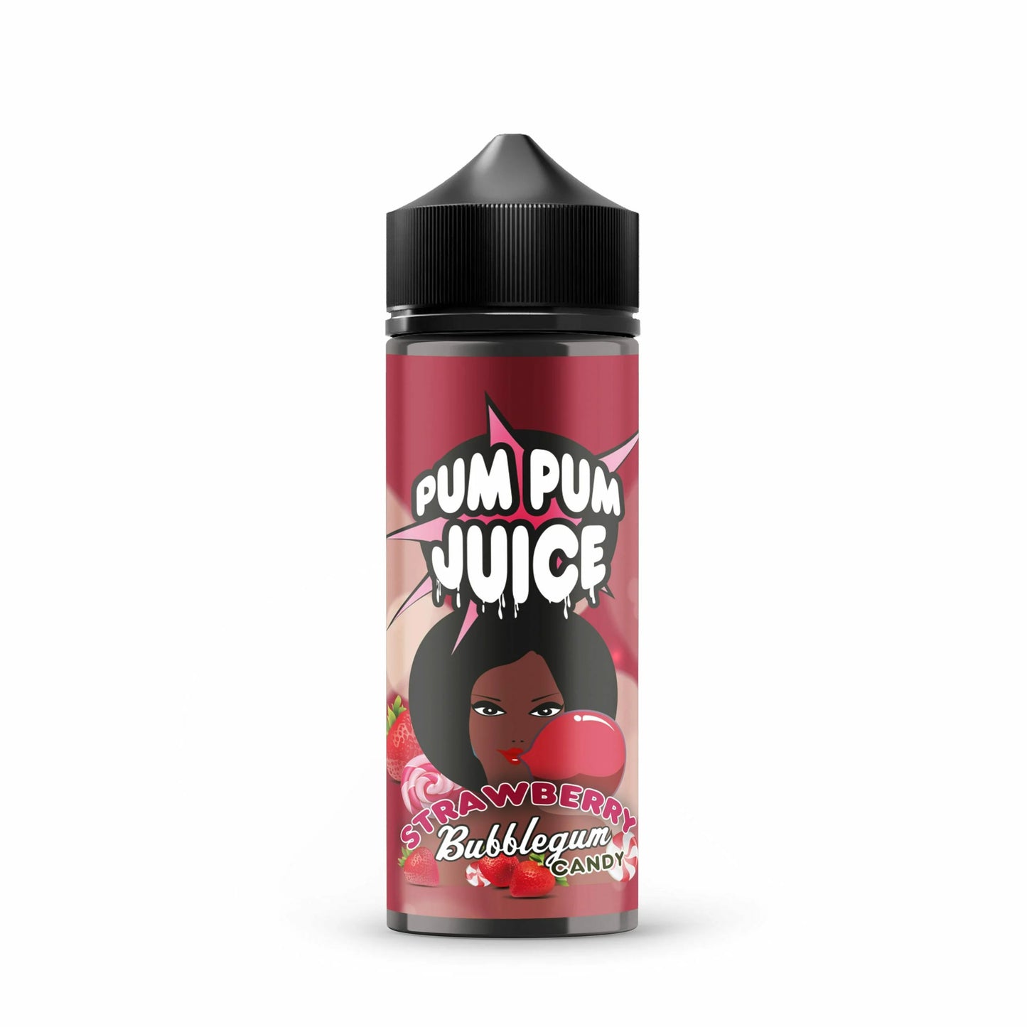 Pum Pum Juice E-Liquid 100ml Shortfill - Strawberry Bubblegum