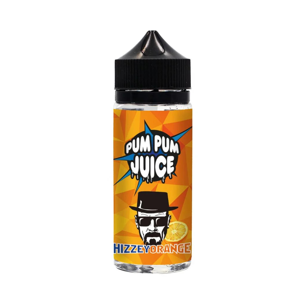 Pum Pum Juice E-Liquid 100ml Shortfill - Hizzy Orange
