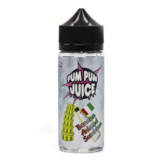 Pum Pum Juice E-Liquid 100ml Shortfill - Banana Aniseed Sambuca