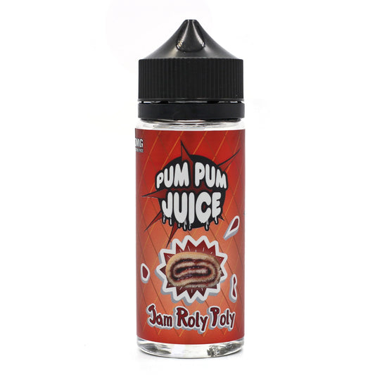 Pum Pum Juice E-Liquid 100ml Shortfill - Jam Roly Poly