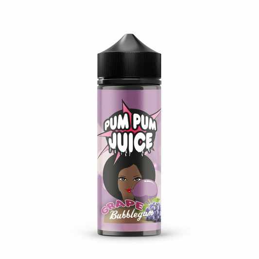 Pum Pum Juice E-Liquid 100ml Shortfill - Grape Bubblegum
