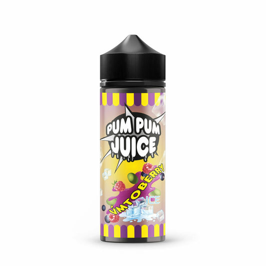 Pum Pum Juice E-Liquid 100ml Shortfill - Vimtoberry Ice