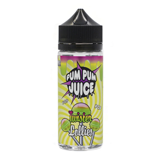 Pum Pum Juice E-Liquid 100ml Shortfill - Twister Lollies