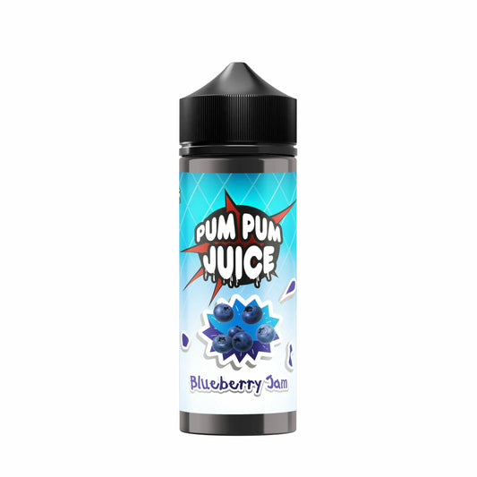 Pum Pum Juice E-Liquid 100ml Shortfill - Blueberry Jam