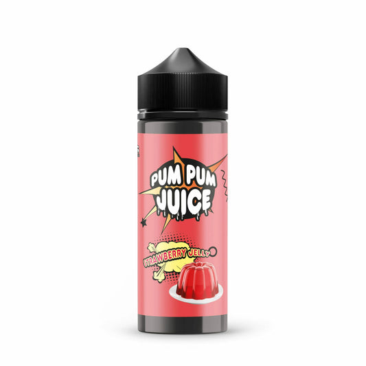 Pum Pum Juice E-Liquid 100ml Shortfill - Strawberry Jelly