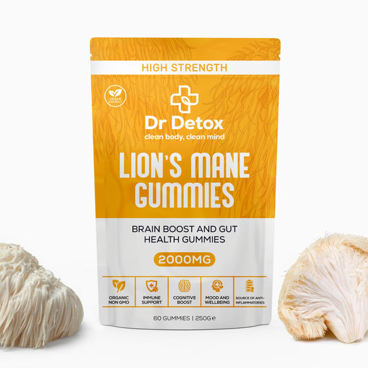 Dr Detox Lion's Mane Gummies - 2000mg