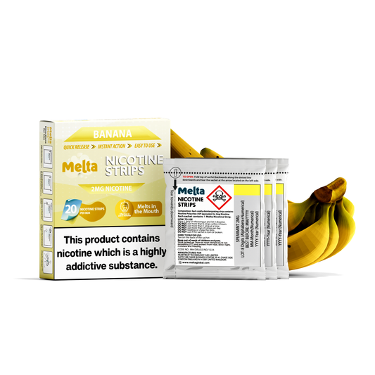 Melta Nicotine Strips - Banana