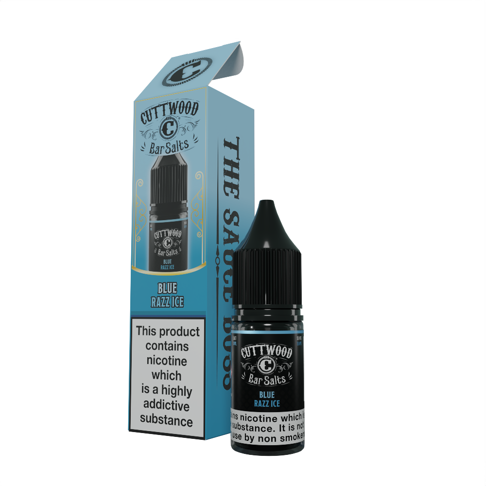 Cuttwood Bar Salts Blue Razz Ice Nic Salts 10ml
