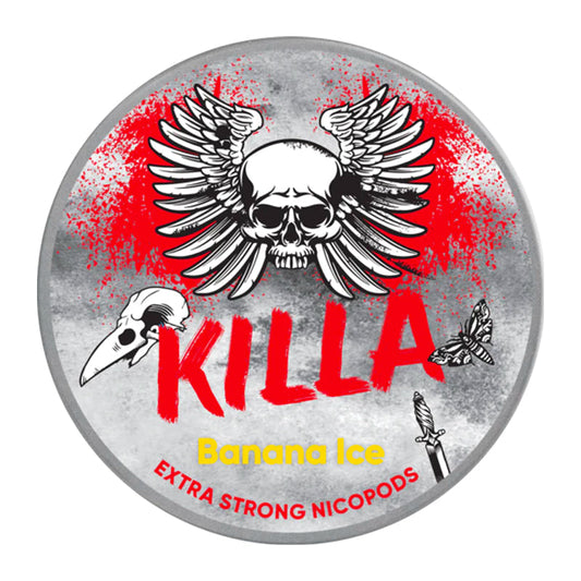 Killa Banana Ice Nicotine Pouches 16mg