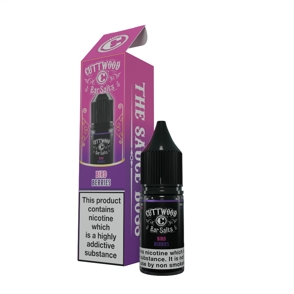 Cuttwood Bar Salts Bird Berries Nic Salts 10ml