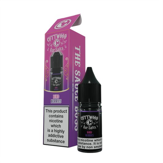 Cuttwood Bar Salts Bird Berries Nic Salts 10ml
