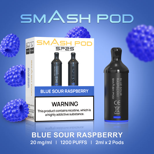 Smash Pod SP25 - Blue Sour Raspberry
