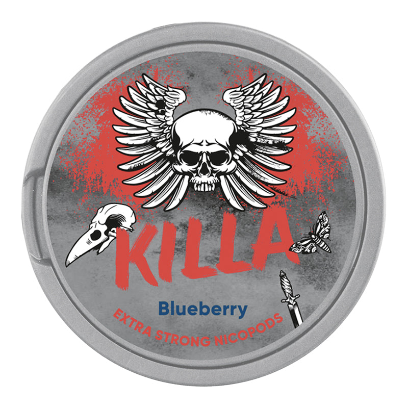 Killa Blueberry Nicotine Pouches 16mg