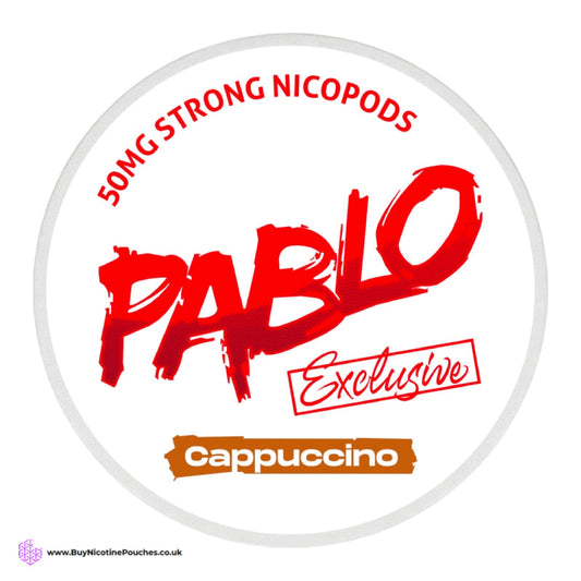 Pablo Cappuccino Nicotine Pouches 50mg/30mg
